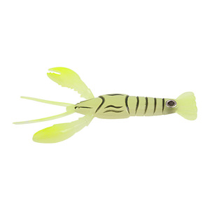 Señuelo de Pesca de Silicona Suave de Ocho Colores, Simulación de Camarón, 8.3cm 5.5g, con Anzuelo Drop Shot, para Topmouth, Culter, Bass y Pez Mandarín - Product Image 6