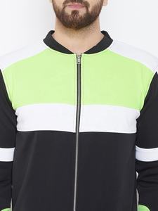 Venta al por mayor de chándales personalizados de alta calidad para hombres/chándales ajustados nueva moda cremallera de algodón último diseño de chándales para hombres - Product Image 5