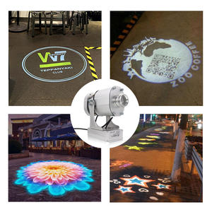 Máy Chiếu Quảng Cáo Gobo Logo IP65 40W Máy Chiếu Xoay LED Chống Nước Ngoài Trời Hình Ảnh HD Tùy Chỉnh - Product Image 6