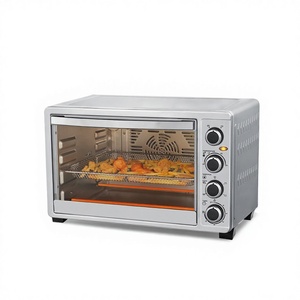 Horno Eléctrico Guangrong 33L, Gran Capacidad Familiar, Multifunción, con Rejilla para Asar, Horno para <span class=keywords><strong>Pizza</strong></span> GR33A, Carcasa Metálica, Mecánico - Product Image 1