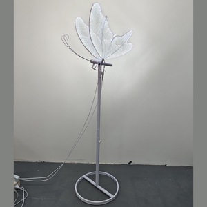 Alas de Mariposa LED para Decoración de Fondo de Escenario de Boda, Accesorios para Eventos y Decoración de Pared Iluminada, Alimentación por Corriente Alterna - Product Image 3