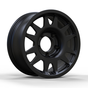 Rines de Aleación Forjados Todoterreno de Alta Resistencia, 17 y 18 Pulgadas, Negro Mate, Multirradio, para Dodge Ram, <span class=keywords><strong>Ford</strong></span>, GMC, GLS, Venta al Por Mayor de Fábrica - Product Image 2