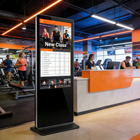Pantalla Digital Vertical de 49 Pulgadas ODM OEM, Full HD, Android, para Comercios, Salas de Exhibición, Hoteles, Gimnasios, Cines, con Certificaciones FCC, CE y RoHS
