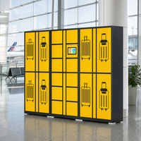 Casiers intelligents électroniques personnalisables pour aéroports, centres commerciaux et hôtels – Casiers sécurisés en libre-service pour le stockage de bagages