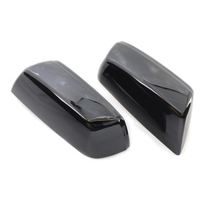 Carcasas de Espejo Retrovisor para Chevrolet Silverado 2014-2018, Color Negro, Par, Cubiertas Laterales de ABS, Juego Completo con Cinta 3M para Instalación - Product Image 2