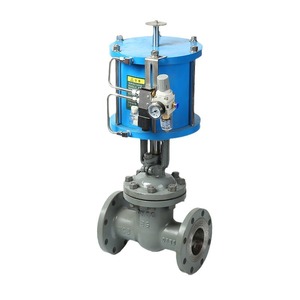 Válvula de Compuerta de Acero Fundido para Vapor a Alta Temperatura, Operación Neumática, Tipo de Corte Unidireccional, para Medios de Agua a Alta Presión - Product Image 3