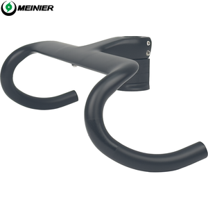 <span class=keywords><strong>Manillar</strong></span> de <span class=keywords><strong>carbono</strong></span> de barra de caída de 12 ° con orificio de horquilla de 28,6 MM-Diseño aerodinámico integrado para bicicletas de grava y carretera - Product Image 3