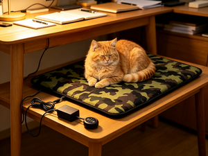 High-quality Factory Direct Customizable 12V <b>Cat</b> & Dog Heating <b>Mat</b> All-season Durable Oxford Waterproof Anti-bite Design Pad - Product Image 3