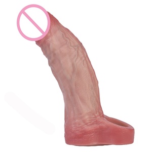 OS-ADLV5074 Funda Vibradora para Agrandamiento del Pene, Condón Vibrador Transparente Reutilizable, Extensor de Pene con Diseño de Dragón - Product Image 3