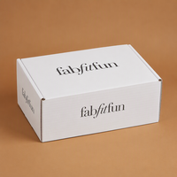 Boîtes d'expédition en carton ondulé avec logo personnalisé, certifiées FSC, recyclables, écologiques, robustes pour les fabricants de commerce électronique