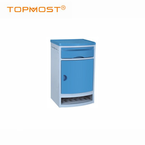 Topmost Hospital Bedside <b>Cabinet</b> Sky Blue Plastic Durable <b>Storage</b> Unit For Bedroom Use - Product Image 3