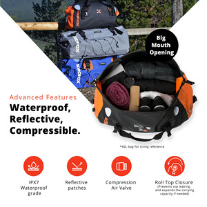 Bolsa de Cuero para Casco de Scooter Fastrider ZC099 de 45L para Adaptación/Actualización para Scooters/Bicicletas/Motocicletas - Product Image 2