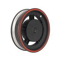 Hub Roda Depan Mi 5 Max untuk Penggantian Velg Skuter Listrik 5 Max Tanpa Rem Tromol, Part Aluminium Alloy