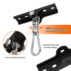 Supporto per <span class=keywords><strong>Sacco</strong></span> da <span class=keywords><strong>Boxe</strong></span> Pesante da Soffitto per Palestra Domestica, in Metallo Nero, per Allenamento - Product Image 2