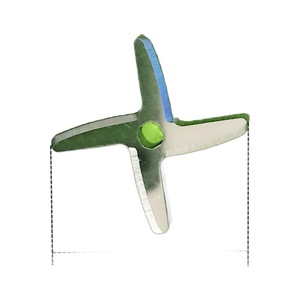 Cuchilla Mezcladora de Acero Inoxidable de Cuatro Aspas de 42 mm para Repuestos de Licuadoras Domésticas - Product Image 2
