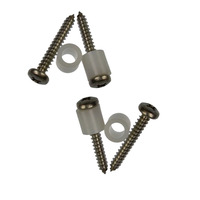 M2 M2.5 M3 M4 M5 M6 M8 M10 M12 Vis moletée en acier inoxydable 1/4 10-32 Vis de couvercle de boîte à bascule tête ovale personnalisée en nickel