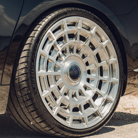 Jantes forgées de 18, 19, 20, 21, 22, 23, 24 pouces, finition argentée polie et brossée pour BMW X6 X5 X4 X3, Mercedes-Benz Maybach GLC GLK GLS, Range Rover