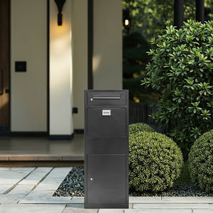 Boîte aux lettres de bureau autoportante OEM Boîte aux lettres métallique étanche et antirouille avec fonction verrouillable Livraison par poste personnelle en acier - Product Image 1