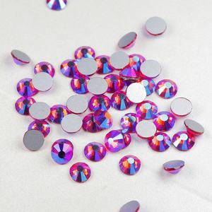 โรงงานหยานถัว ขายส่งคริสตัลหลวมแบบแบนหลังเรียบ ขนาด SS6-SS20 จำนวน 1440 ชิ้น ผลิตจากแก้ว K9  หลังเคลือบเงิน  14 เหลี่ยม  เป็นมิตรกับสิ่งแวดล้อม - Product Image 4