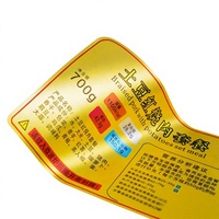 Etiquetas y Pegatinas Personalizadas de Papel Kraft Adhesivo Dorado Brillante Mate Transparente a Prueba de Agua para Pedidos Promocionales