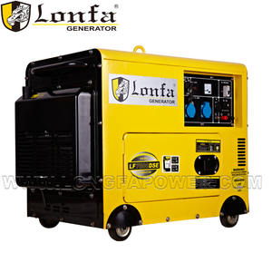 סופר שקט 5KV 5KW 6KVA שלושה שלב דיזל גנרטור מחיר בהודו - Product Image 2