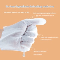 Lingettes humides douces et pratiques pour animaux de compagnie, gants désodorisants sans rinçage pour le nettoyage à sec des chats, chiens et petits animaux, en matériau non tissé pour le bain