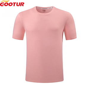 सांस लेने योग्य त्वरित-शुष्क कपड़े 120 जी ग्रीष्मकालीन पसीना-विकिंग कपड़े पूरे पॉलिएस्टर कैजुअल टी-शर्ट बनियान चल रहा है - Product Image 6