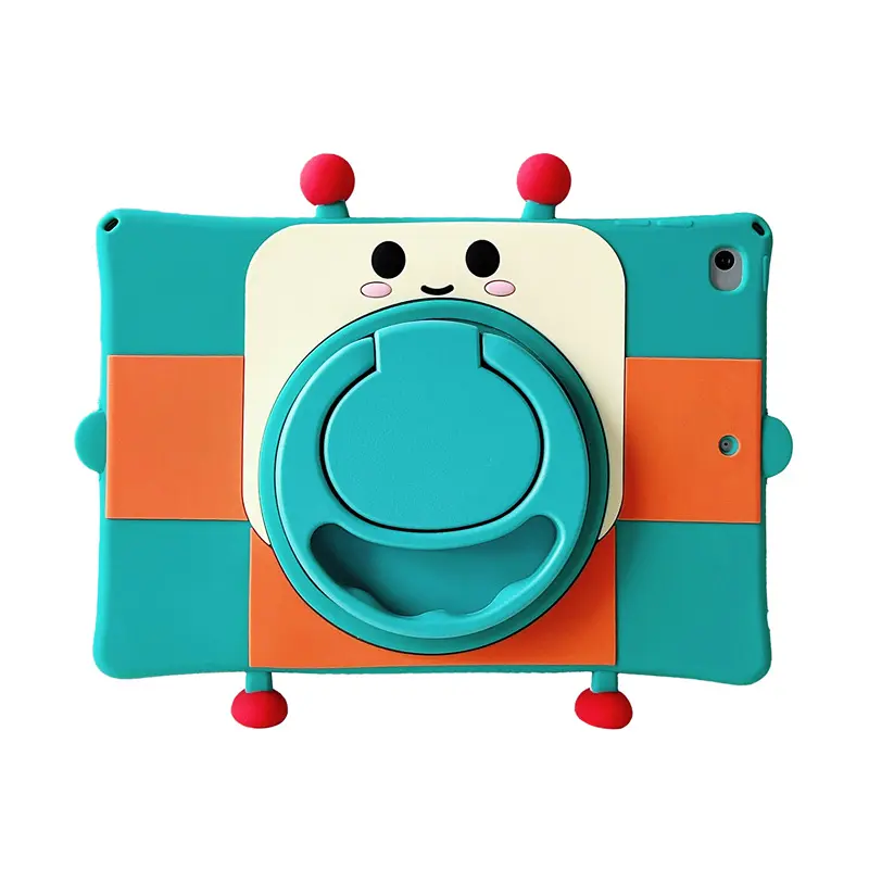 Green Robot KidsTablet Cover Case for ipad 10th generation 2022 ipad 10.2 mini 6 ipad aire 2