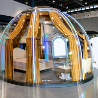 Dôme transparent de qualité supérieure 2026 pour camping, hôtel, restaurant – Tente igloo résistante au froid en polycarbonate transparent – En promotion