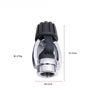 Adaptador DIN a YOKE, Convertidor de Regulador de Primera Etapa para Buceo, Adaptador D2Y con Tapa Antipolvo para Snorkel y Natación - Product Image 2