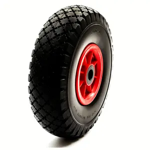 10-дюймовое колесо 3,00-4, прочное колесо тележки для проколов