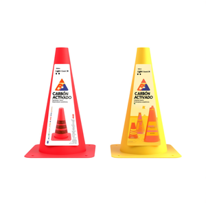 กรวยฝึกซ้อม 30 ซม. สีแดงเหลือง อุปกรณ์ฝึกความคล่องตัว - Product Image 2