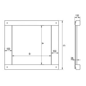 1000lb 5000lb NTEP LP7622 디지털 전자 로우 프로파일 계량 램프 포함 바닥 플랫폼 스케일 - Product Image 6