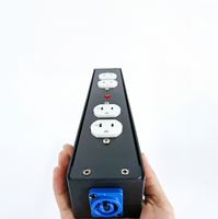 Adaptateur Cube ST PowerCON 220V 20A 4/6 Prises Utilisation Intérieure/Extérieure/Industrielle Petit Équipement de Distribution d'Énergie Électrique en Métal
