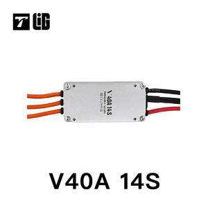 Controlador Electrónico de Velocidad (ESC) Profesional V40A 40A 14S HV, Impermeable, Onda Sinusoidal, para <span class=keywords><strong>Aviones</strong></span> de Ala Fija, VTOL y Aeronaves de Rotor Inclinable - Product Image 5