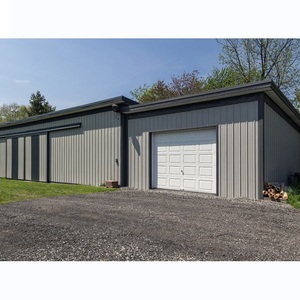 Giá Rẻ Giá Thép Cấu Trúc Nhà Để Xe Lưu Trữ Nhà Kho Nhà Để Xe Carport Kim Loại Cầm Tay Khung Nhà Để Xe - Product Image 6