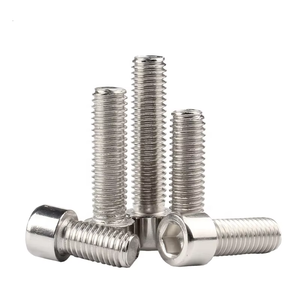 Tornillos Allen hexagonales de acero inoxidable SS304 <span class=keywords><strong>A2</strong></span>-70 M3 M6, tornillos de cabeza cilíndrica DIN912 M8 y tornillos Allen - Product Image 1