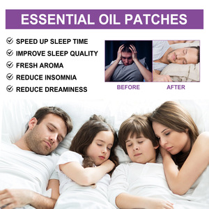 Patch de Nuit aux Huiles Essentielles Florales Fraîches - Aide à s'endormir rapidement, soulage la fatigue musculaire et le stress, favorise un meilleur sommeil - Product Image 3