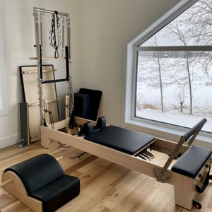 Reformer de Pilates de Madera de Arce con Torre, Equilibrio Corporal, Grado Comercial - Product Image 1