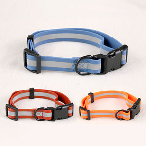 Collares de nailon para perros de caza, correas de estilo occidental, collares y correas sólidas para mascotas, Ss, superventas, PVC reflectante - Product Image 1