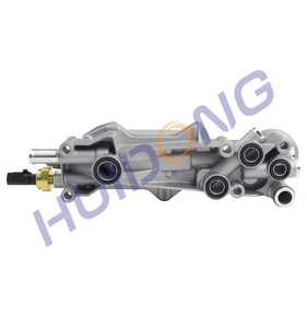 Tapa naranja OE 68105583AF 68105583AA Conjunto de carcasa de filtro enfriador de aceite de motor de aluminio para 11-16 Dodge <span class=keywords><strong>Jeep</strong></span> Chrysler Ram3.6L - Product Image 4