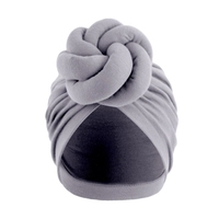 Nouvel Arrivage : Bandeau Turban et Bonnet Style Donut Uni pour Crèche et Hôpital, Mignon, Multifonctionnel, Chaud et Confortable