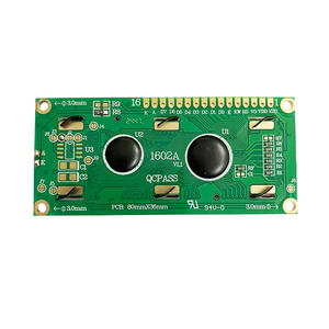 Module LCD 1602 personnalisé en usine, 5,0 V, jaune <span class=keywords><strong>vert</strong></span>/bleu/<span class=keywords><strong>gris</strong></span> au choix, écran LCD 2x16 - Product Image 6