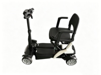 Scooter eléctrico ligero, plegable, automático, con motor sin escobillas de 250W, de largo alcance, ultraligero, de fibra de carbono, para personas mayores.