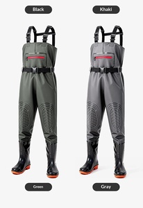 Combinaison de pêche imperméable et respirante intégrale pour homme, style long, épaissie, pour la pêche sous la pluie - Product Image 1