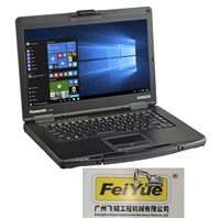 Ordinateur portable robuste Toughbook CF-54 I5-6300 8 Go de RAM avec Windows 10 et logiciels d'installation pour outils de diagnostic, idéal pour camions et pièces d'excavatrices
