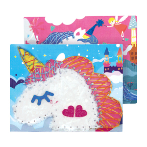 Ensemble de jouets <span class=keywords><strong>licorne</strong></span> d'art arc-en-ciel fait à la main, bricolage éducatif, kit d'artisanat, jouet à vapeur pour enfants, décoration d'intérieur - Product Image 2