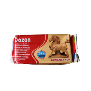 Đất sét nung không gây bẩn, tự khô, 500 gram, dùng cho các dự án nghệ thuật và thủ công - Product Image 4