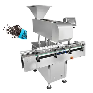 Fully Automatic Vitamin Pectin Sweets Gummy Bear Candy Counter Machine URGC-8S Tablet Bottle Packaging Machine Filling Counting