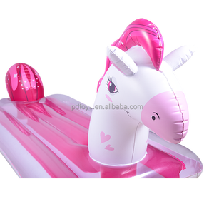 Kasur Apung Tiup PVC <span class=keywords><strong>Unicorn</strong></span> untuk Kolam Renang, Tempat Tidur Apung di <span class=keywords><strong>Air</strong></span>, Pelampung Kolam Renang Tiup untuk Dewasa - Product Image 5